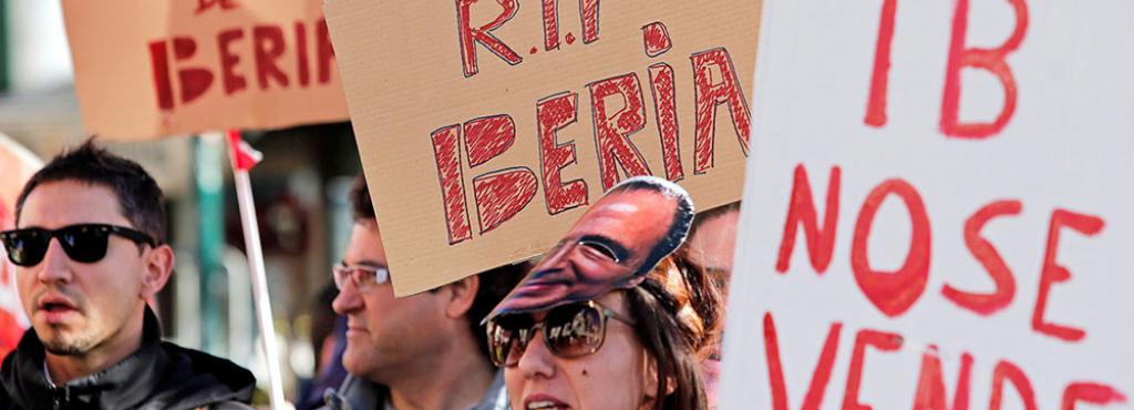 A propósito de la huelga de Iberia en Barcelona